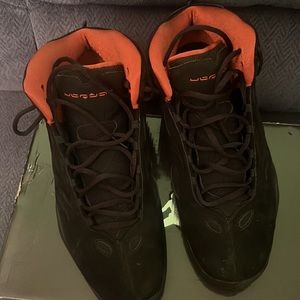 Jordan black suede sneakers only